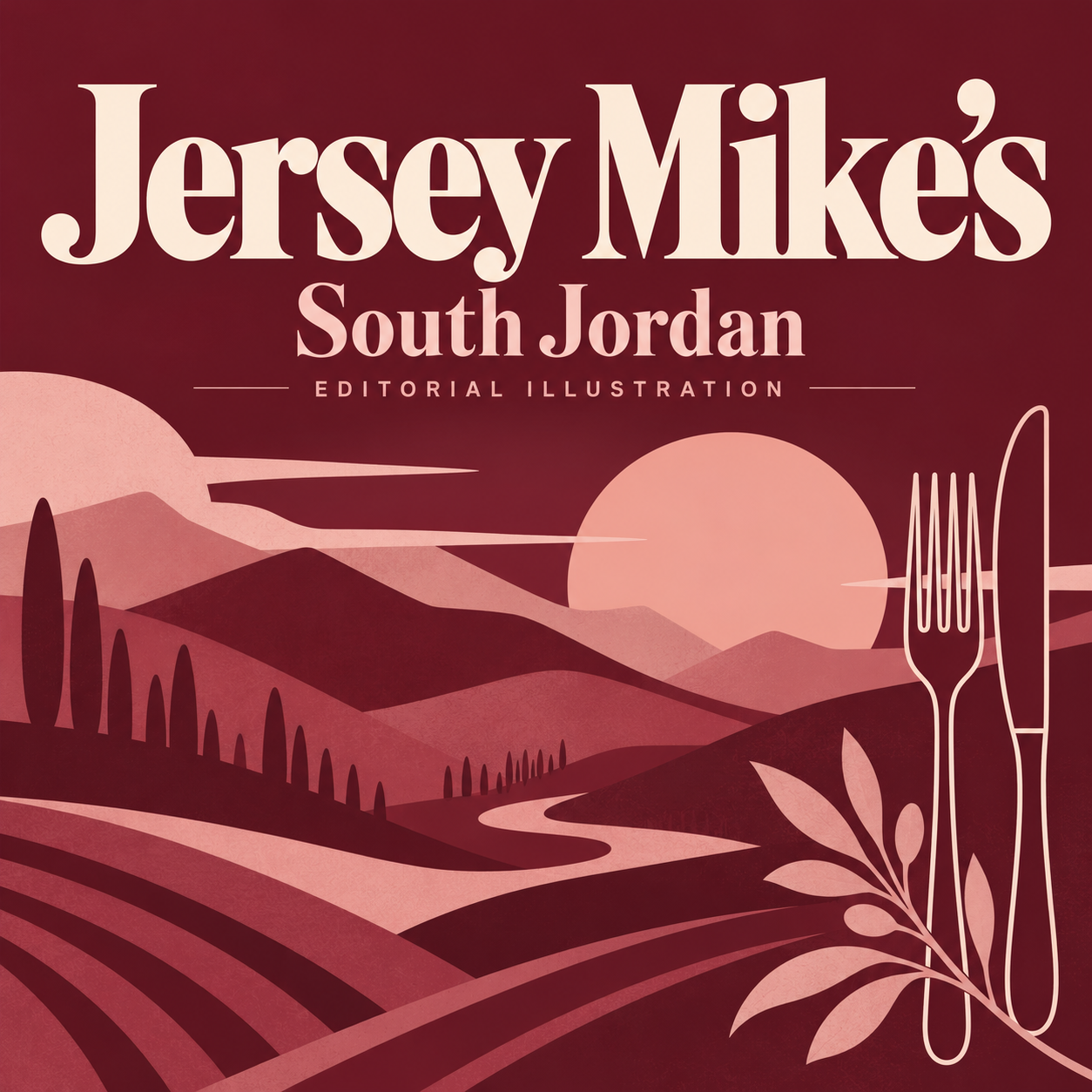 AI-generated editorial illustration for Jersey Mike's